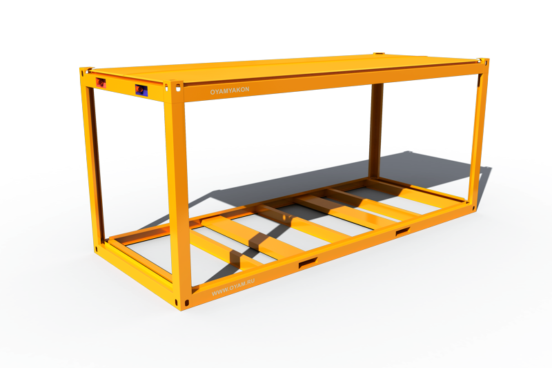 каркас блок контейнера металлический сборный на болтах